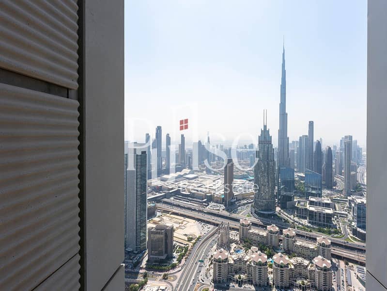 Converted Upgraded 3BR + Maid | Burj Khalifa View - Image 16