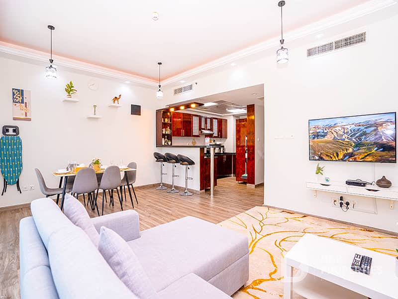 Marina View | Upgraded | 2BHK plus Kids Room