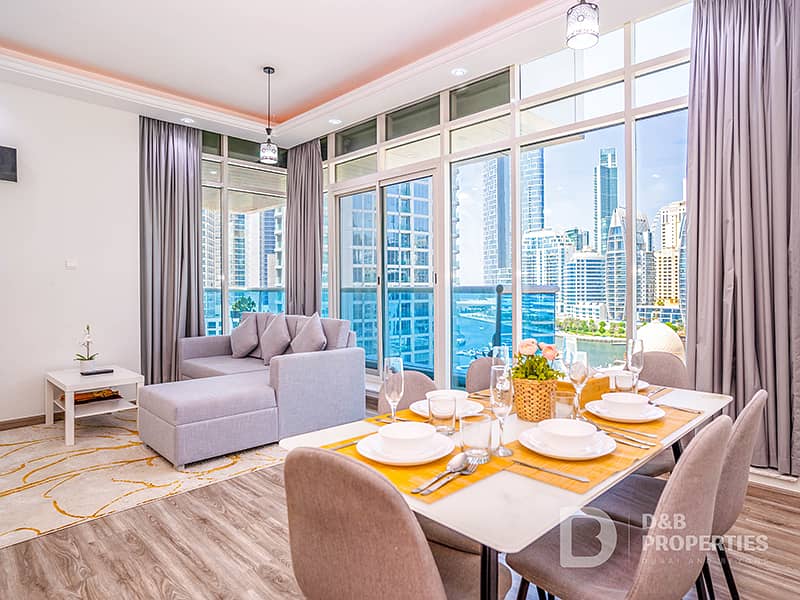 Marina View | Upgraded | 2BHK plus Kids Room