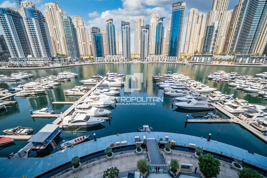 Massive Terrace | Full Marina View | Unique 2BR