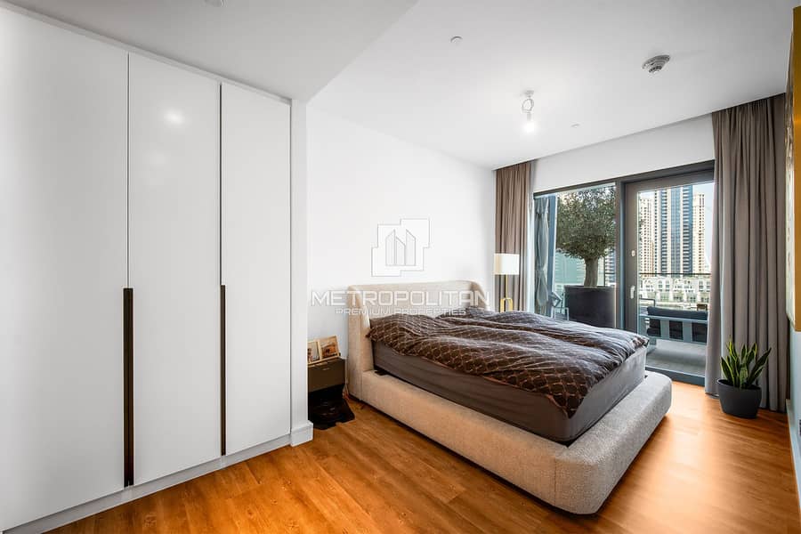 Massive Terrace | Full Marina View | Unique 2BR