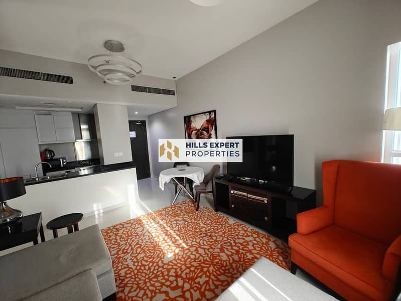 FULLY FURNISHED BIGGER LAYOUT 1 BEDROOM APARTMENT WITH GOOD PRICE AVAILABLE FOR RENT