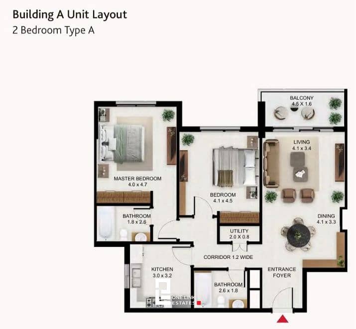 2 BR Apartment | Easy Payment Plan | Handover Q1 2027 - Image 9