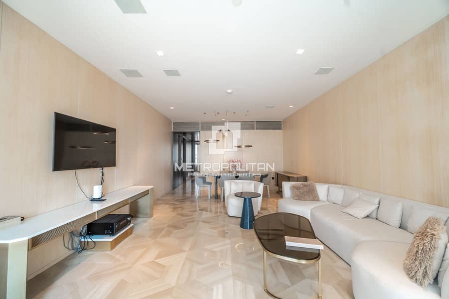 Furnished | Luxury Sea View | Plus Maids Room