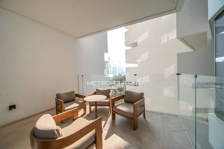 Furnished | Luxury Sea View | Plus Maids Room