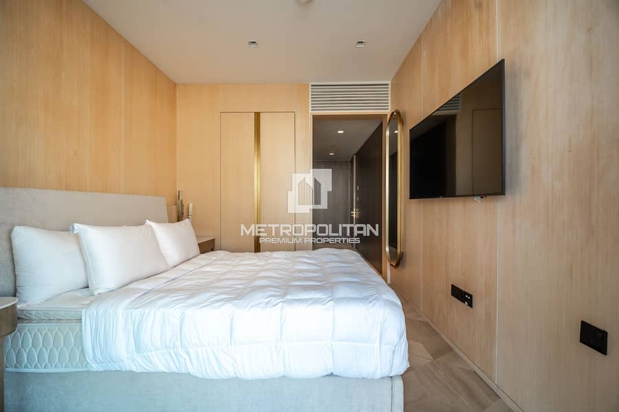 Furnished | Luxury Sea View | Plus Maids Room