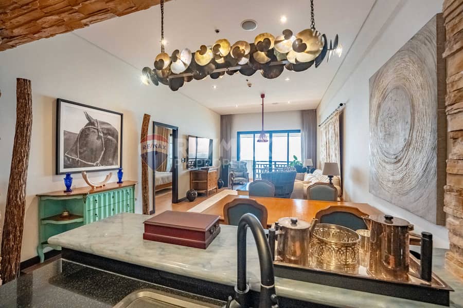 Vacant | Burj Al Arab View | Furnished - Image 9