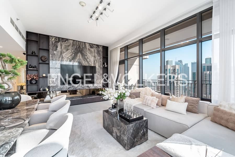 Luxury Upgraded | Full Burj View | High Floor