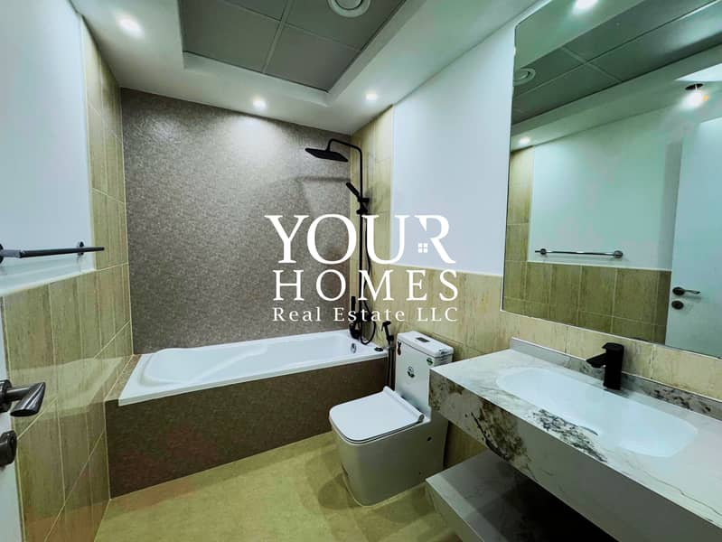 Fully Furnished | Upgraded 2BR + Maids Room | 6/12 Cheques - Image 13