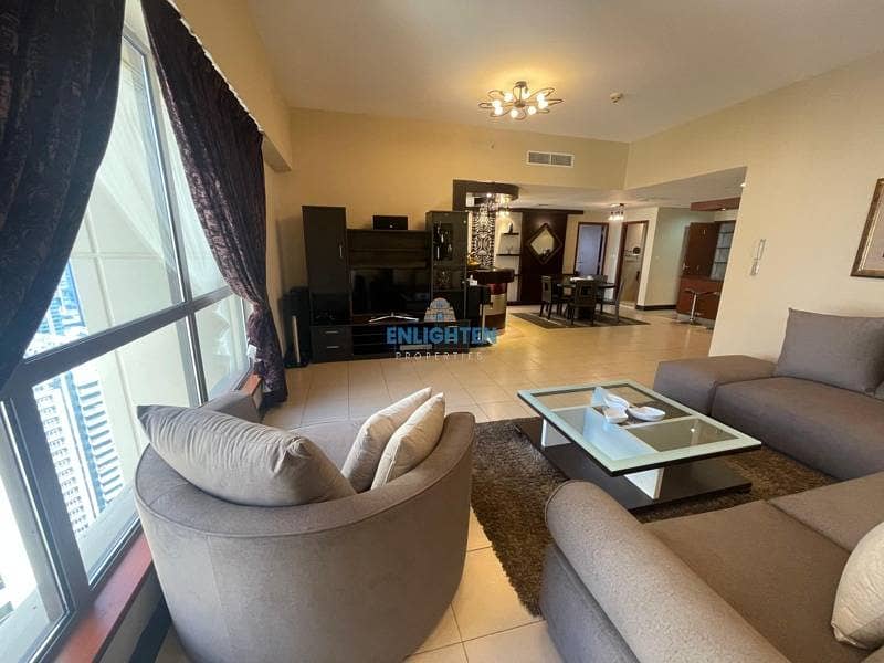 1BHK FURNISHED | Sadaf 7 JBR | Modern Sea View - Image 6