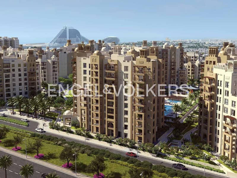Exquisite Unit with Burj Al Arab and Pool Views