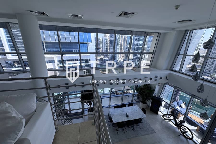 Marina Views | Fully Furnished | Duplex 3BR