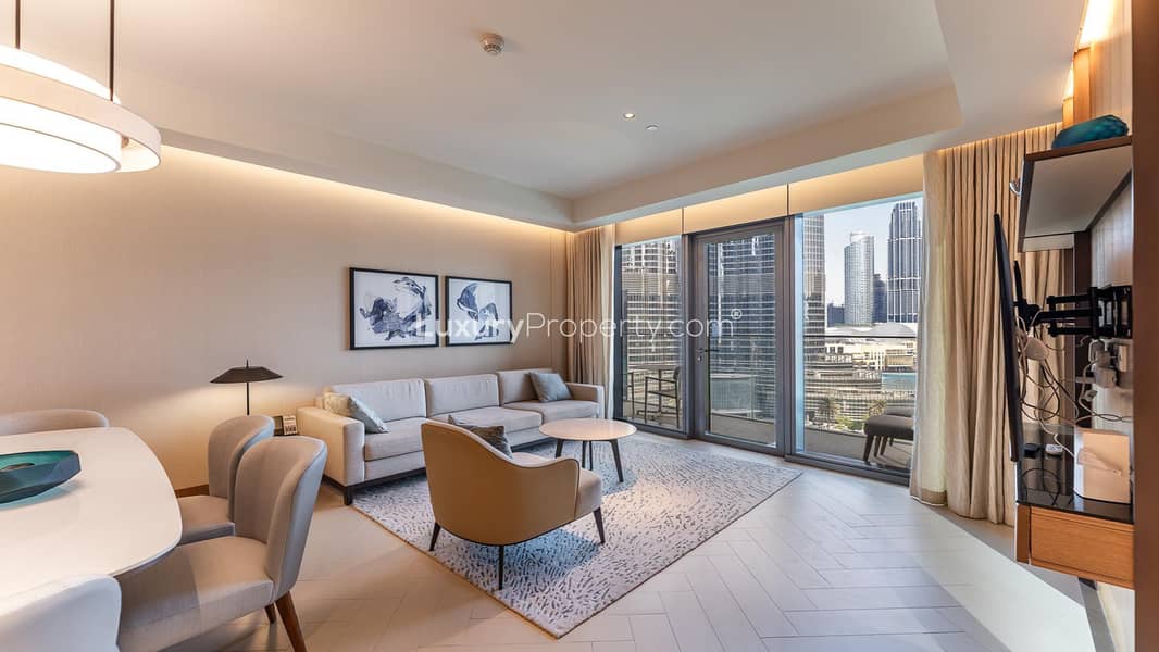 Furnished | Burj Khalifa View | Ready Now