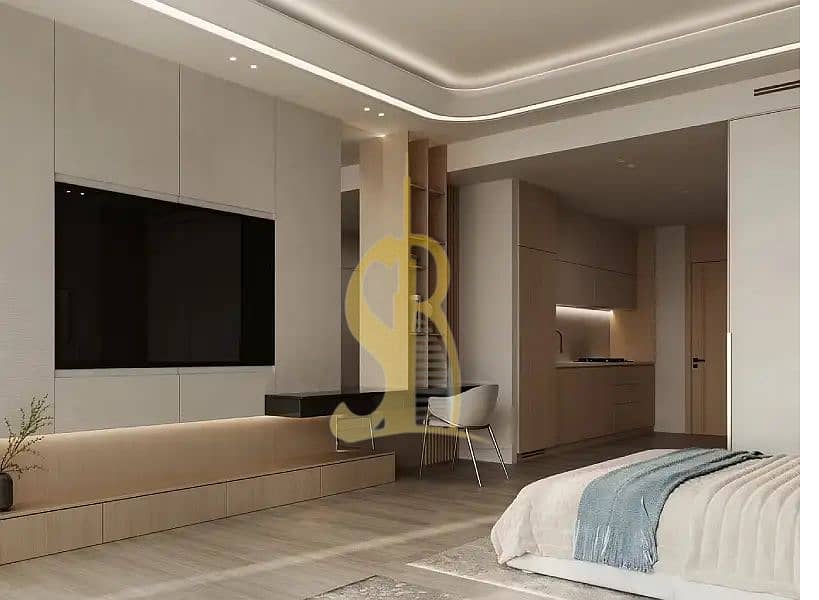 Panoramic Canal View High-Floor Studio | Binghatti Skyhall, Business Bay - Image 7