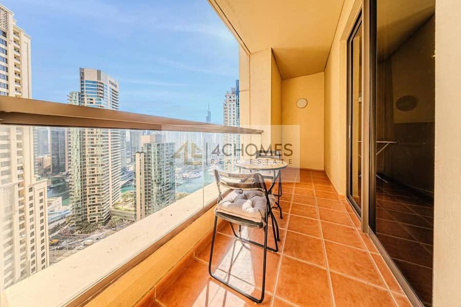 Marina View| Well Maintained| High Floor| Balcony - Image 6