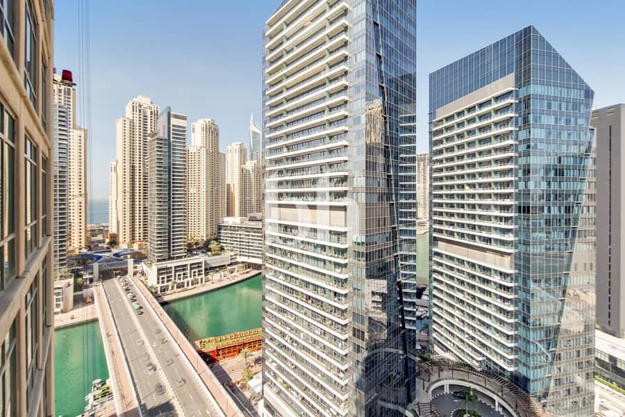 Vacant Soon | Higher Floor | Partial marina view