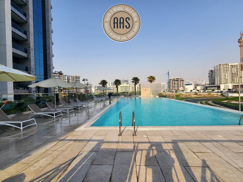 Chiller free luxury 1bhk with open kitchen | rent 80k | all amenities in arjan dubai - Image 13