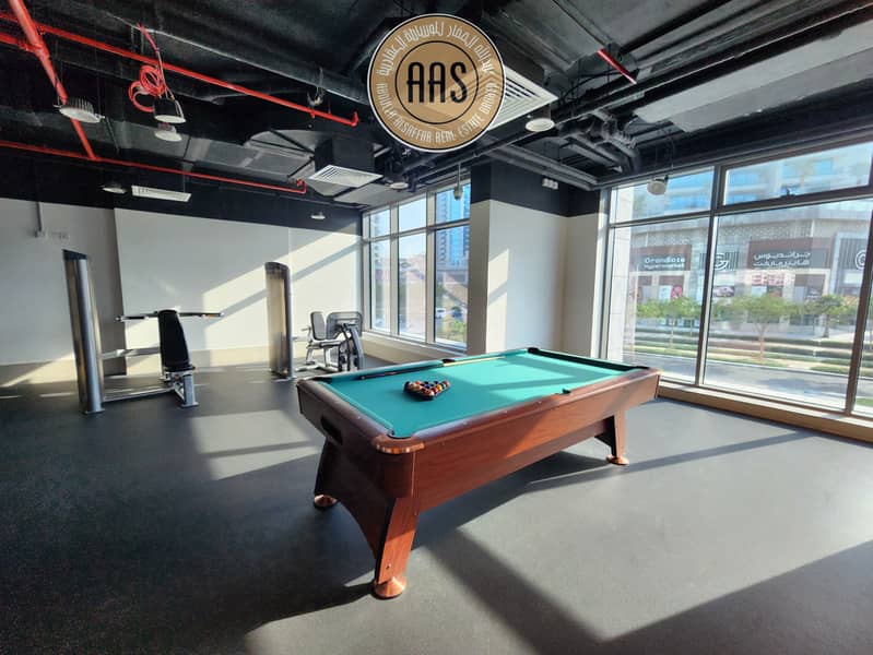 Chiller free luxury 1bhk with open kitchen | rent 80k | all amenities in arjan dubai - Image 14