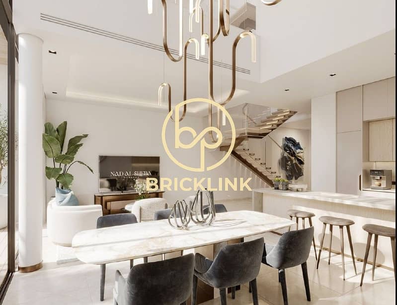 Exclusive 4BR Villa | High-End Finishing | Elegant Interior | Nad Al Sheba Gardens