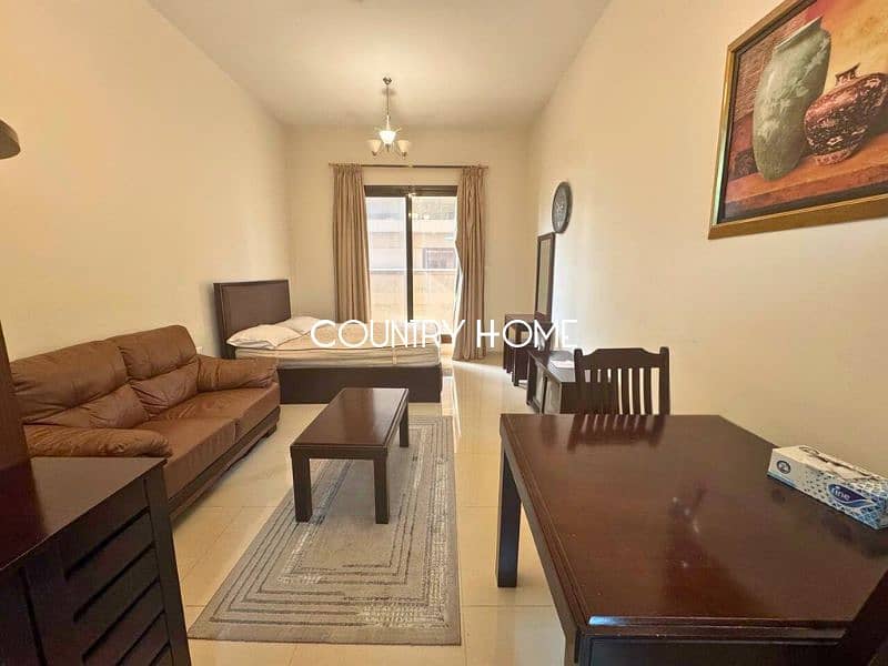 Furnished Studio with Balcony | Ready to Move