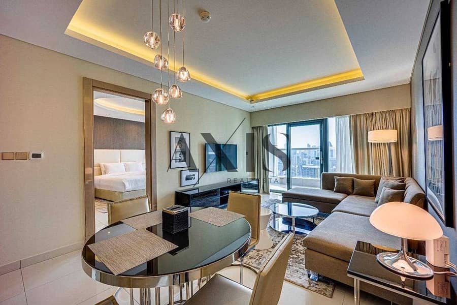 Fully furnished I Burj and Canal View I High Floor