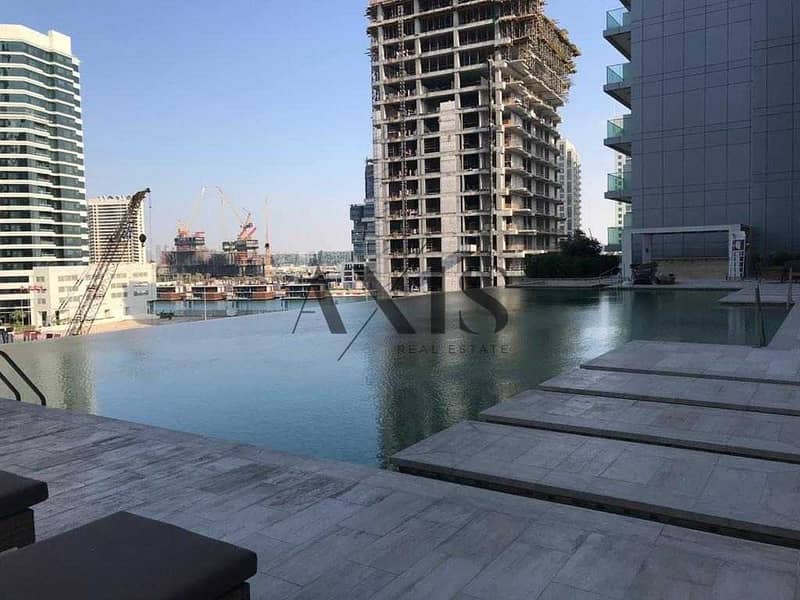 Pool view | Bright | High floor | Furnished - Image 9