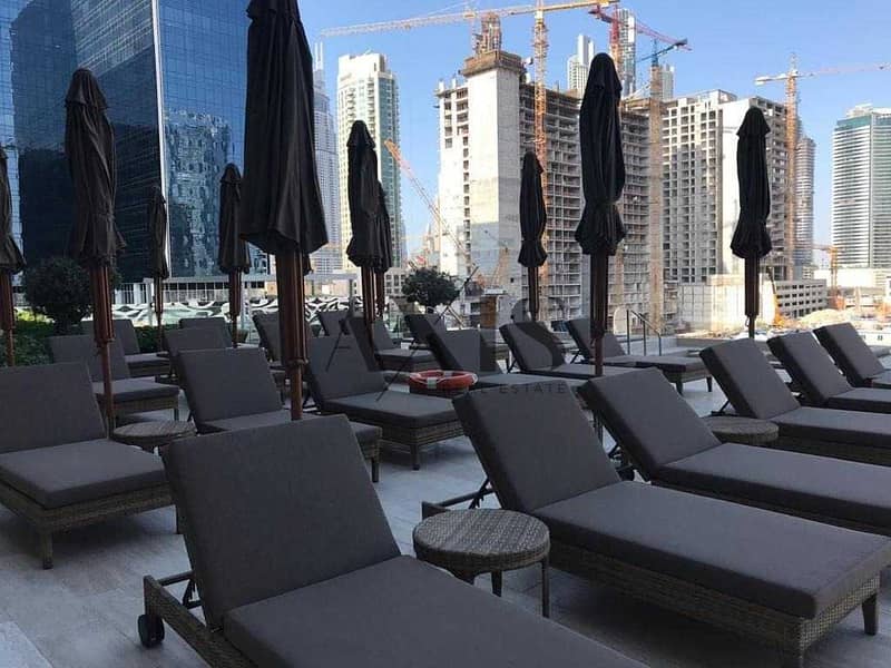 Pool view | Bright | High floor | Furnished - Image 10