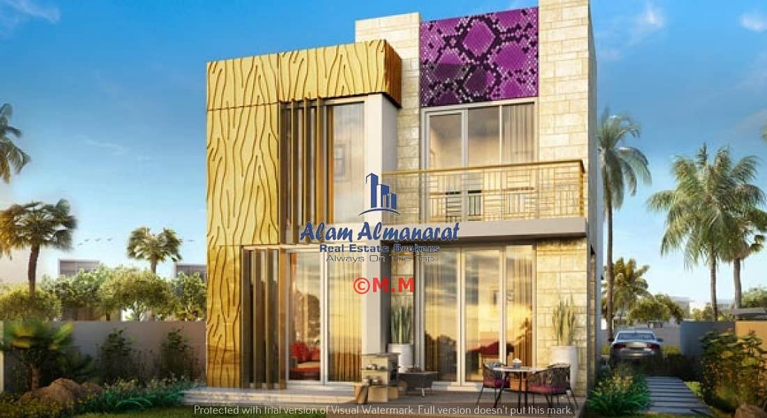 فیلا في (أكويا من داماك) داماك هيلز 2 3 غرف 1290000 درهم - 4329790