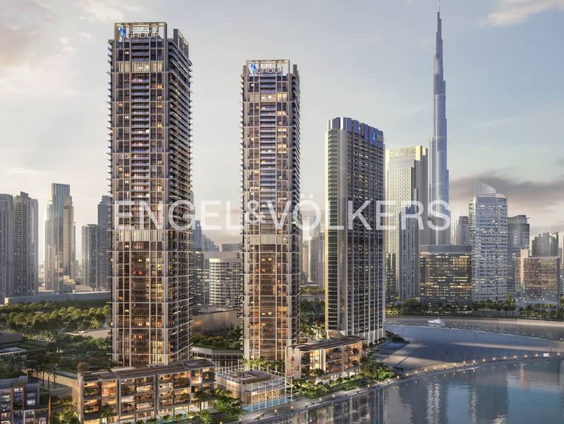 High Floor | Burj Canal View | Modern Design