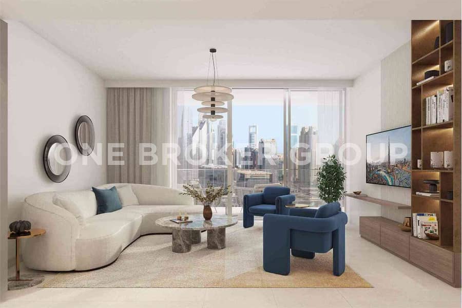 Burj Khalifa and Pool View | Completion Q4 2025