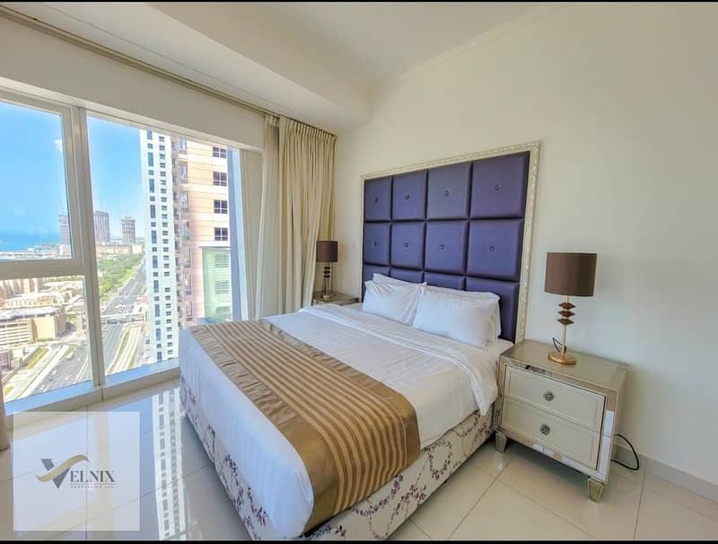 DAMAC Height Your Home in the Sky A Premier Address in Dubai Elevate Your Lifestyle. Fully Furnished 2Bedrooms Bright apartment