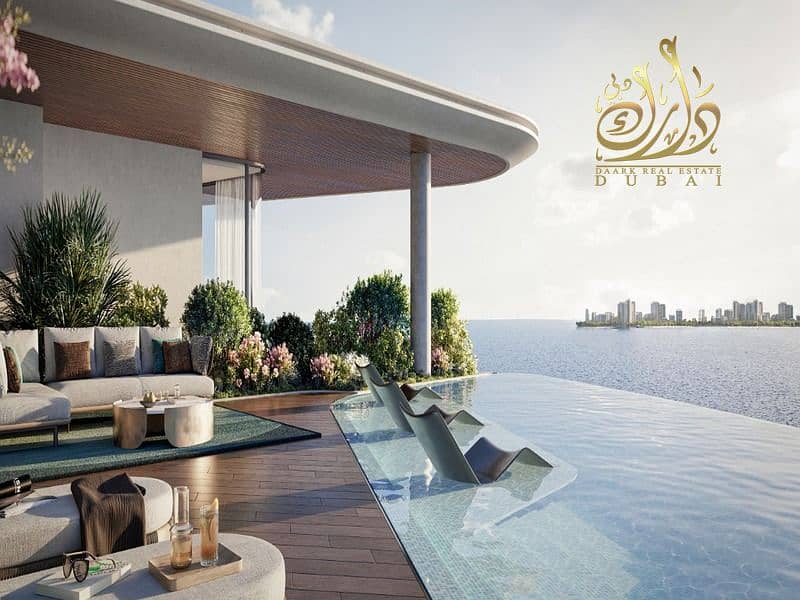 SPECIAL LOCATION IN DUBAI ISLAND_DIRECT SEA VIEW_IDEAL FOR INVESTMENT _LUXURY 2BR - Image 13