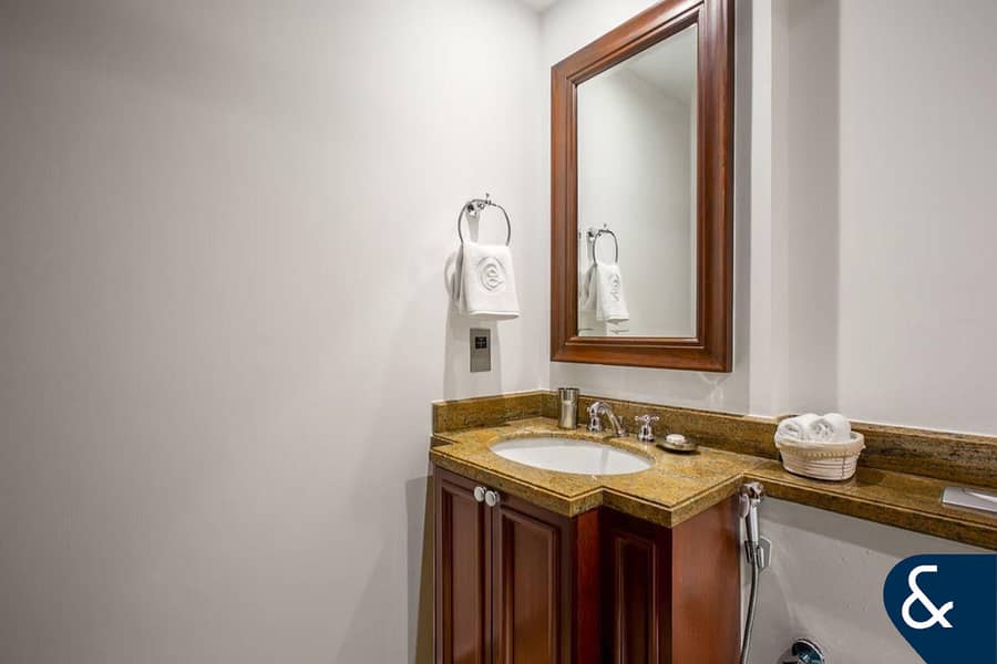 1 Bedroom | Burj Views | Guest Bathroom - Image 8