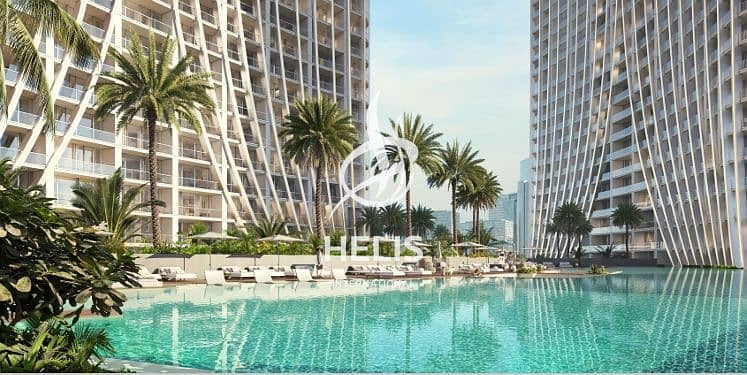 Stylish 1BR with Balcony | High-Floor Living