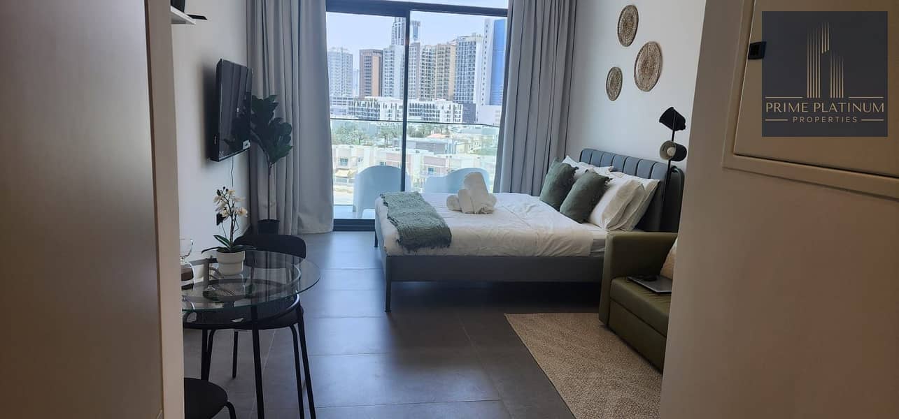 Spacious Fully Furnished Studio | Modern Living in JVC