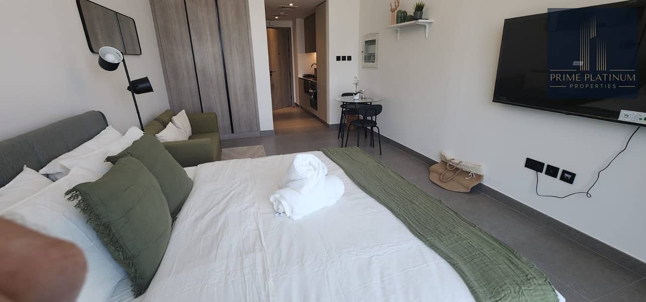 Spacious Fully Furnished Studio | Modern Living in JVC