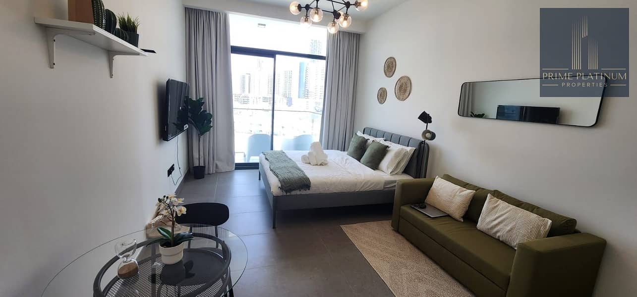 Spacious Fully Furnished Studio | Modern Living in JVC