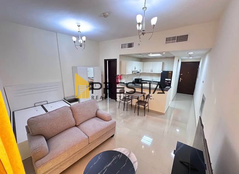 Furnished Studio for Rent | Prime Location | Sports City