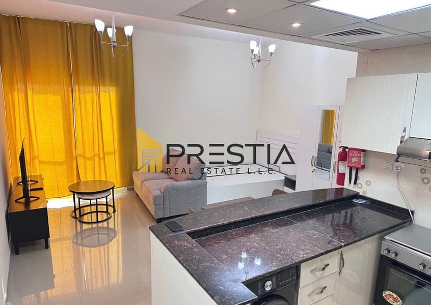 Furnished Studio for Rent | Prime Location | Sports City