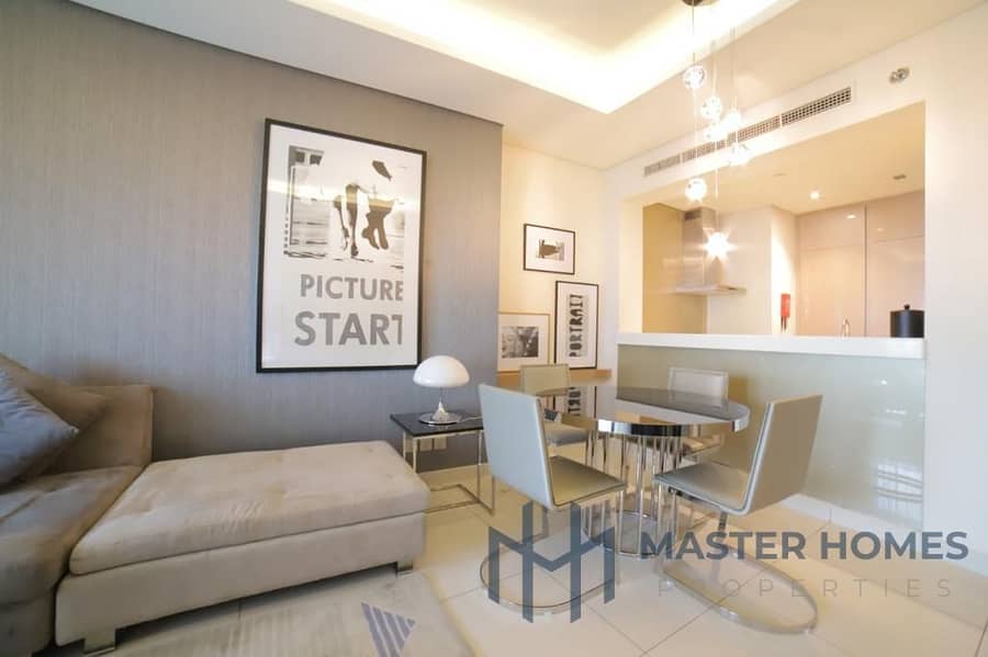 Serviced 1BR |Paramount Tower A |Meydan and Canal