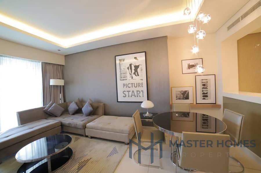 Serviced 1BR |Paramount Tower A |Meydan and Canal