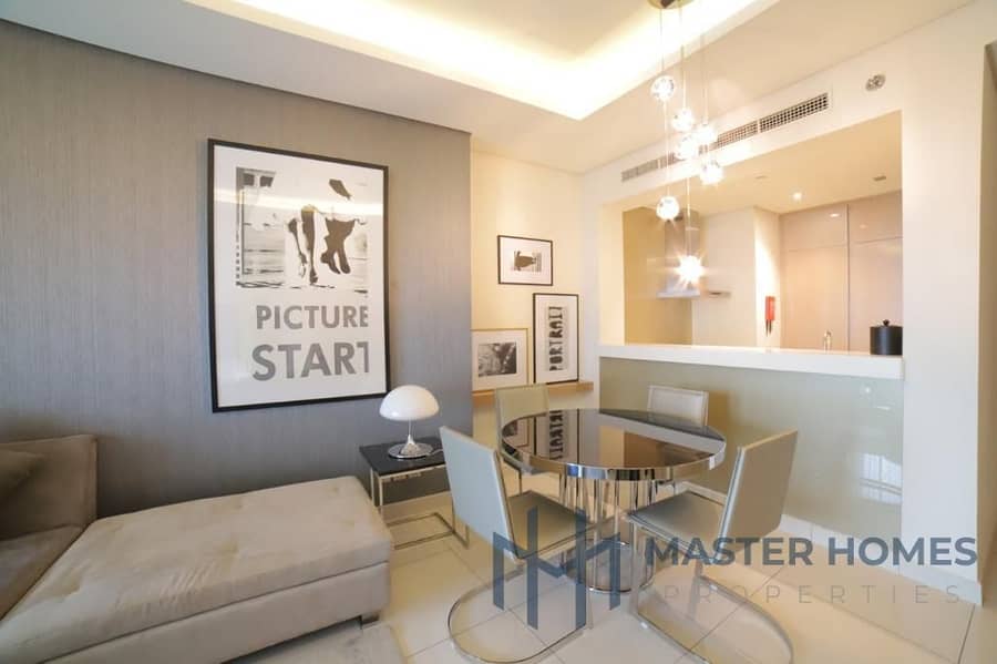 Serviced 1BR |Paramount Tower A |Meydan and Canal