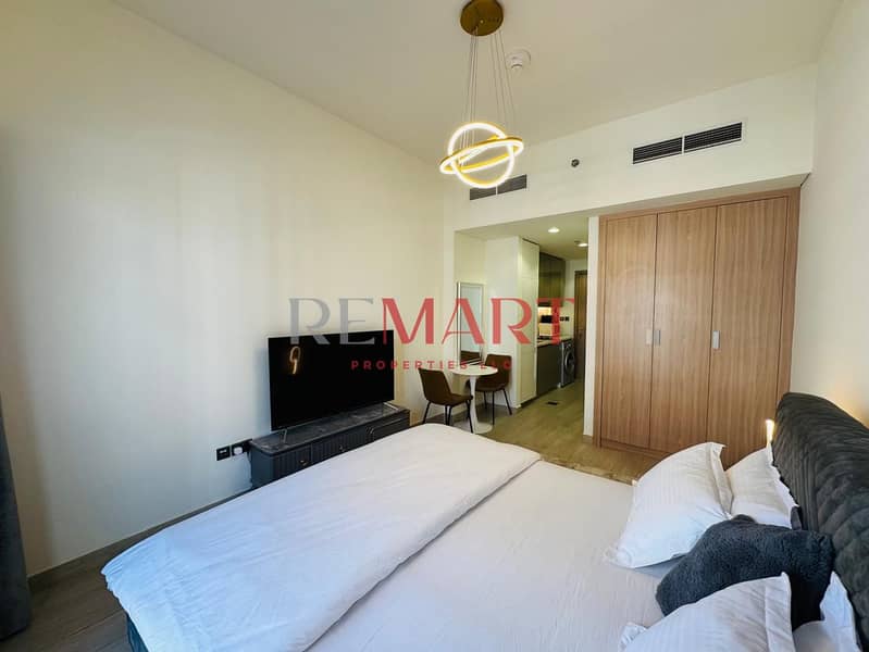 Modern Fully Furnished Studio | Prime Location | Azizi Riviera 26 | Excellent Investment