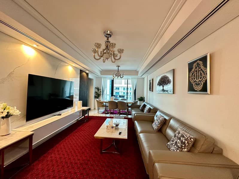 VACANT | UPGRADED 3BED + MAIDS SEMI FURNISHED JLT