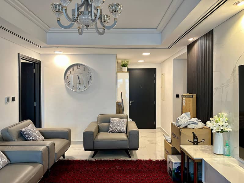 VACANT | UPGRADED 3BED + MAIDS SEMI FURNISHED JLT