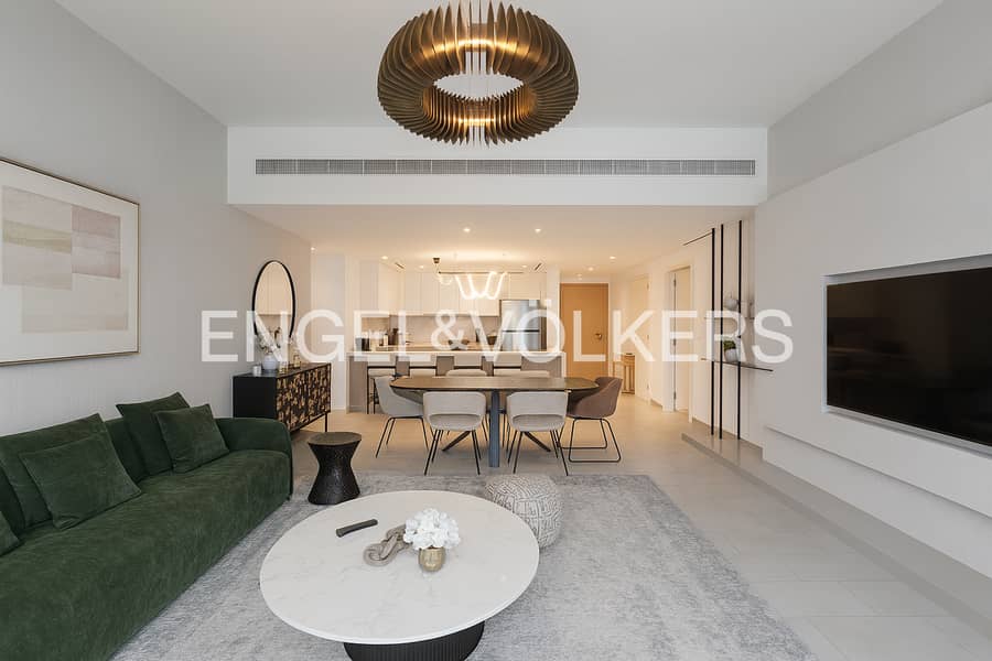 Fully Furnished | Private Beach | Dubai Eye View - Image 10