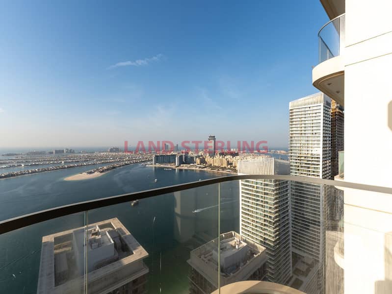 Furnished 2BR I Sea View I High Floor I Vacant