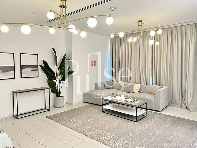 Furnished 2BR | Balcony | DIFC and Sea Views