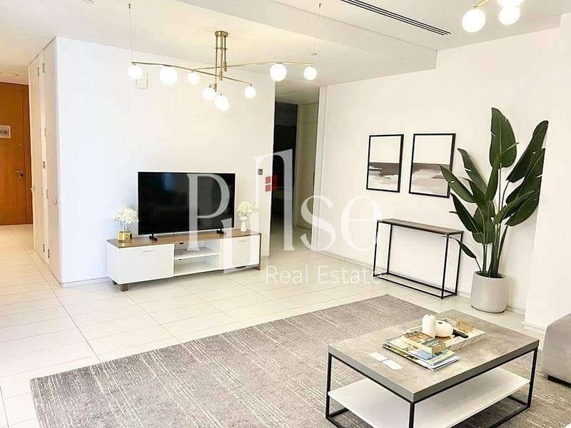 Furnished 2BR | Balcony | DIFC and Sea Views