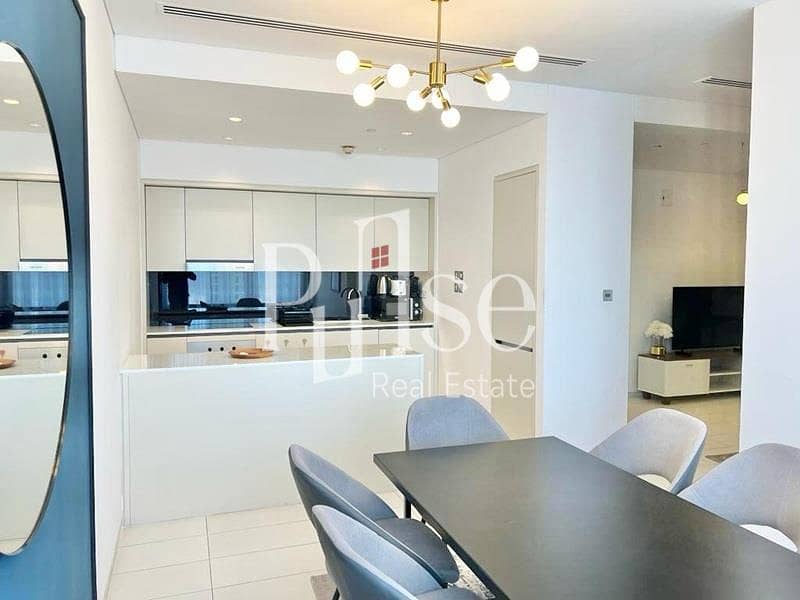 Furnished 2BR | Balcony | DIFC and Sea Views